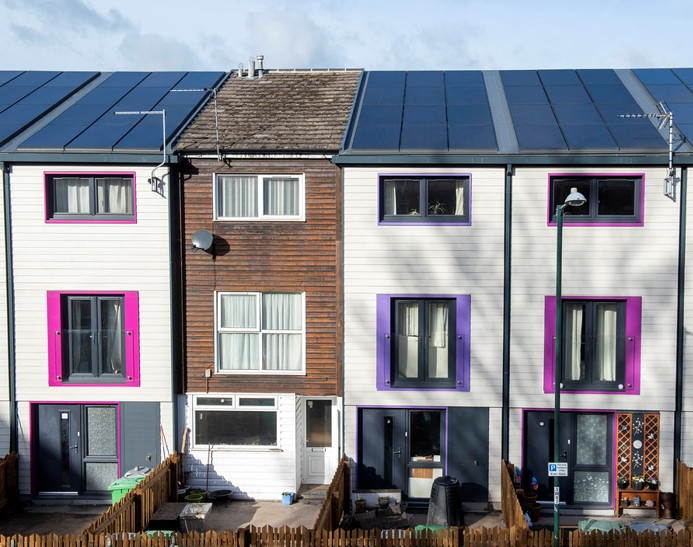 Nottingham, UK, first pilot net zero retrofit, Melius Home… | Flickr